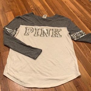 Pink Victoria’s Secret women top